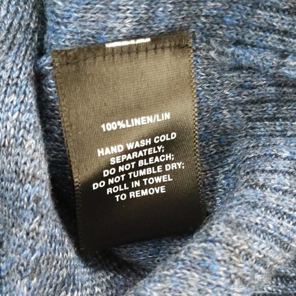 Lafayette 148 Linen V Neck Cardigan Sweater - Picture 2 of 4